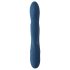 Svakom Aylin - oplaadbare vibrator met pulserende clitorisstimulator - blauw