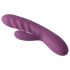 Svakom Avery - rabbit vibrator - oplaadbaar, stotend, met clitorisstimulator