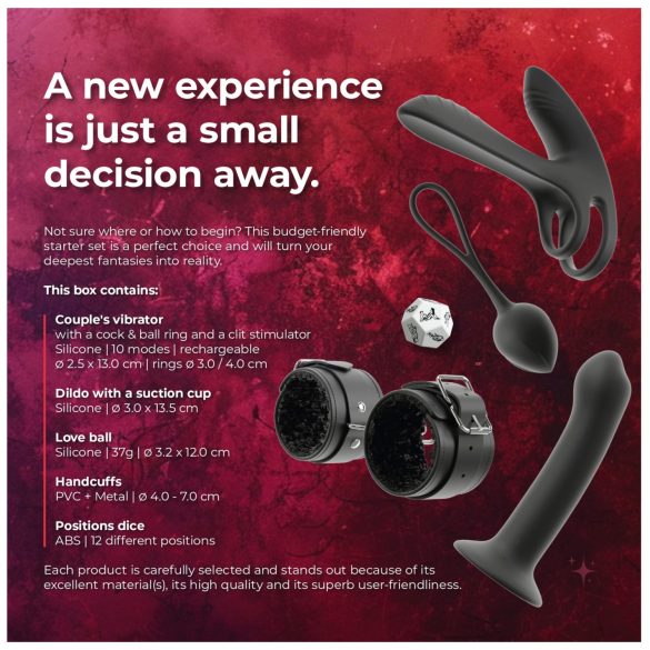 Magic Shiver Together - seksspeelgoed set voor koppels - 5-delig