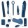 You2Toys - vibratorset - 9-delig - midnight blue