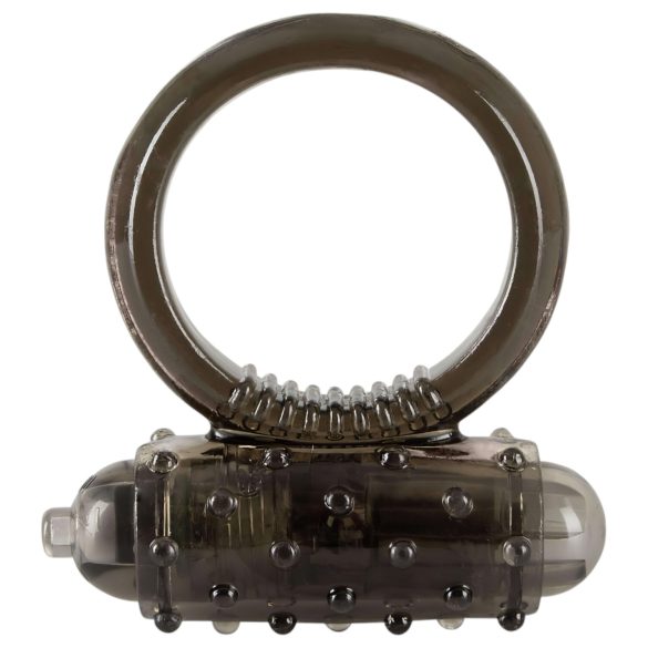 You2Toys - vibrerende penisring - siliconen - zwart