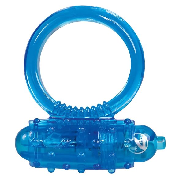 You2Toys - siliconen vibrerende penisring (blauw)