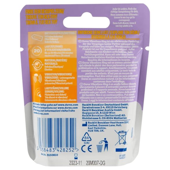 Durex - vibrerende penring