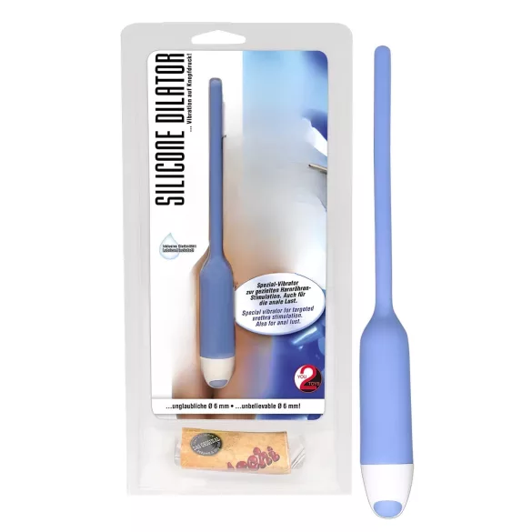You2Toys - Vibrerende siliconen urethrale dilatatiesonde (6 mm)