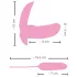SMILE Shelly - Vibrerend eitje met afstandsbediening - Roze