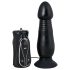 You2Toys - anaal vibrator met stootfunctie - zwart