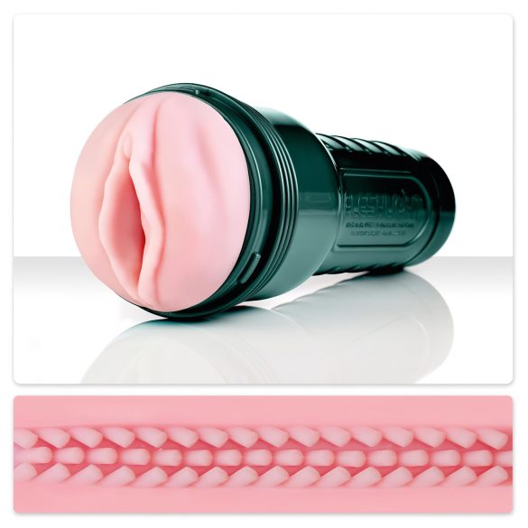 Fleshlight - Kunstvagina met vibratie - Realistisch - Roze