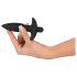 Black Velvet anale plug vibrator - klein