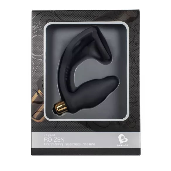 RO-ZEN - dubbele penisring en anale vibrator - siliconen