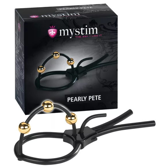 mystim Pearly Pete - Penis elektrische stimulerend middel