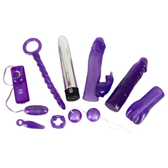 You2Toys - vibrator set - 9-delig - paars