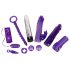You2Toys - vibrator set - 9-delig - paars
