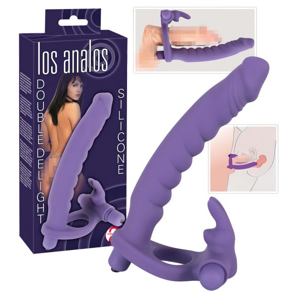 You2Toys - Anale vibrator 3-in-1 - trilfunctie - siliconen lila