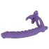 You2Toys - Anale vibrator 3-in-1 - trilfunctie - siliconen lila