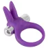 SMILE - Vibrerende penisring - rabbit stimulator - siliconen - paars