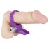 SMILE - Vibrerende penisring - rabbit stimulator - siliconen - paars