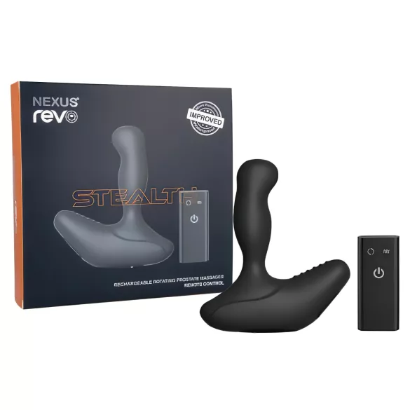 Nexus Revo Stealth - prostaat vibrator met afstandsbediening - roterend