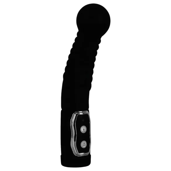 You2Toys - Prostaat vibrator - roterend - siliconen - zwart