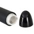 You2Toys - urethrale vibrator met bolletjes - 0,8cm - zwart