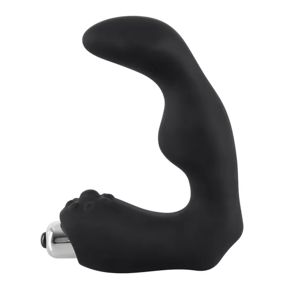 Rebel - prostaat vibrator gebogen - siliconen - zwart