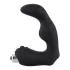 Rebel - prostaat vibrator gebogen - siliconen - zwart