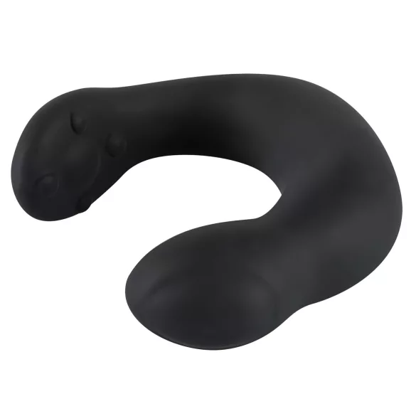 Rebel - prostaat vibrator gebogen - siliconen - zwart