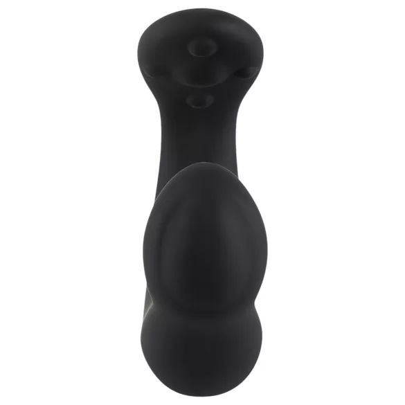 Rebel - prostaat vibrator gebogen - siliconen - zwart