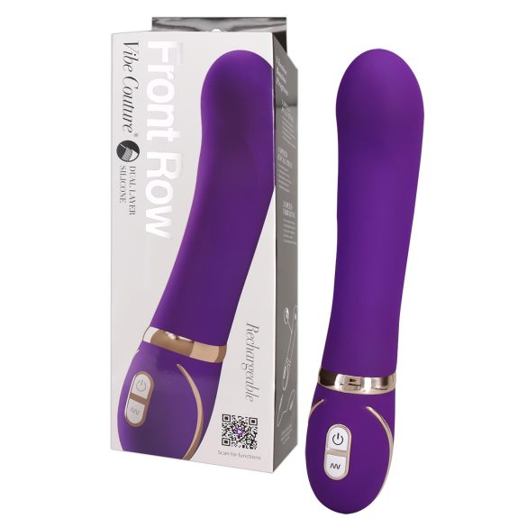 Vibe Couture - G-spot vibrator - krachtige stimulatie - siliconen paars