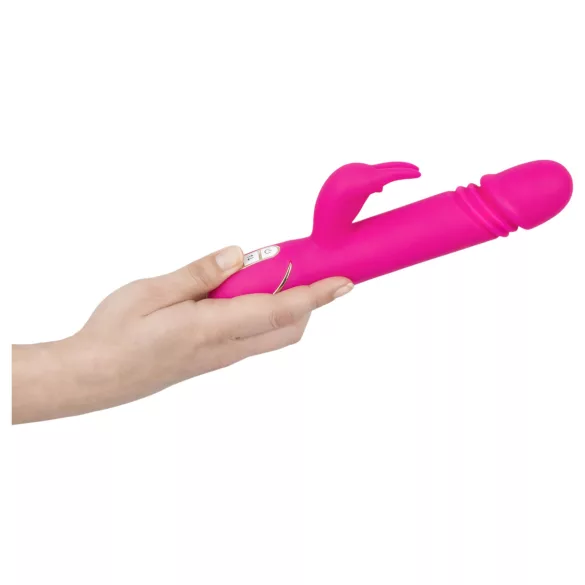 Vibe Couture - rabbit vibrator met stootfunctie - siliconen - roze