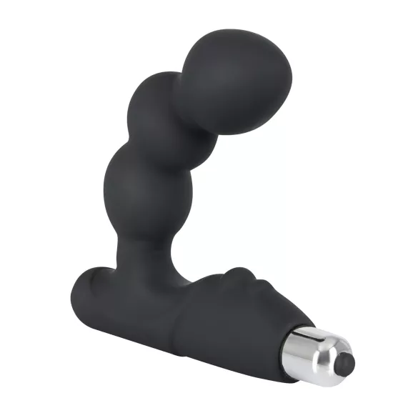 Rebel - prostaat vibrator met balletjes - zwart