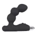 Rebel - prostaat vibrator met balletjes - zwart