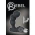 Rebel - prostaat vibrator met balletjes - zwart
