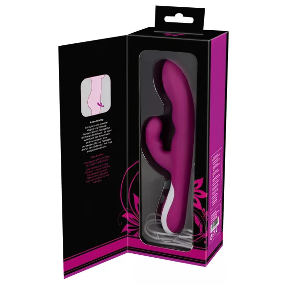 Javida - verwarmende clitorisstimulator vibrator (paars)
