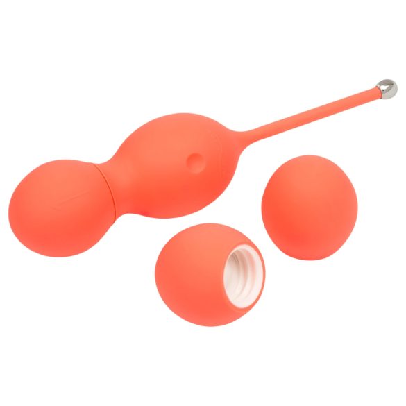 We-Vibe Bloom - kegelbal met verwisselbare gewichten - oranje