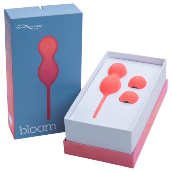 We-Vibe Bloom - kegelbal met verwisselbare gewichten - oranje