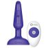 b-Vibe trio - 3-motorige anale vibrator (paars)