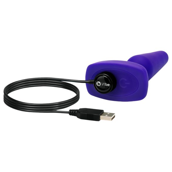 b-Vibe trio - 3-motorige anale vibrator (paars)