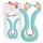 G-vibe Mini - USB-oplaadbare siliconen vibrator (mint)