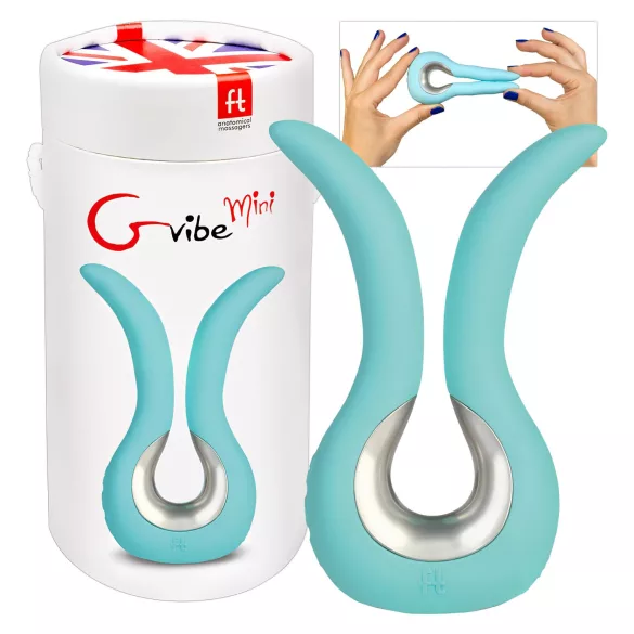 G-vibe Mini - mini vibrator - USB oplaadbaar - siliconen - mintgroen