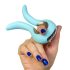 G-vibe Mini - USB-oplaadbare siliconen vibrator (mint)