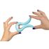G-vibe Mini - USB-oplaadbare siliconen vibrator (mint)