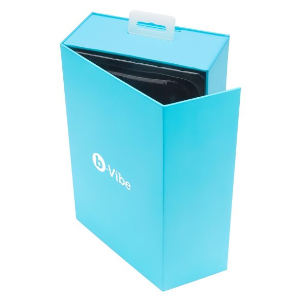 b-Vibe Novice - anaal vibrator voor beginners - siliconen - zwart