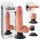 King Cock - vibrator met zuignap - 18 cm - huidskleur