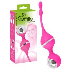 SMILE Love Ball - vibrerende Kegelbal (roze)