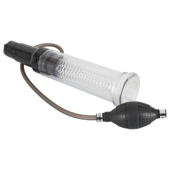 You2Toys - 2in1 - penis pomp en masturbator in één (transparant)