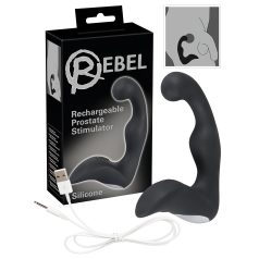 Rebel - oplaadbare prostaatvibrator (zwart)