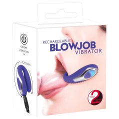 You2Toys - Accu siliconen mond vibrator (paars)
