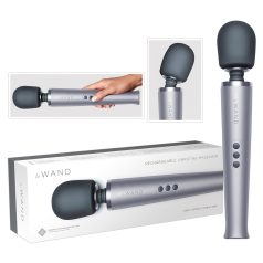 le Wand - exclusieve, draadloze massagevibrator (zilver)