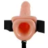 Pipedream - Fetish Strap-on 9 - omdoenbare vibrator (natuurkleur)