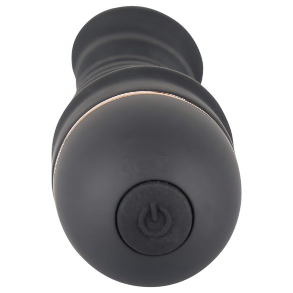 You2Toys - vibrator met ribbels - flexibel - zwart